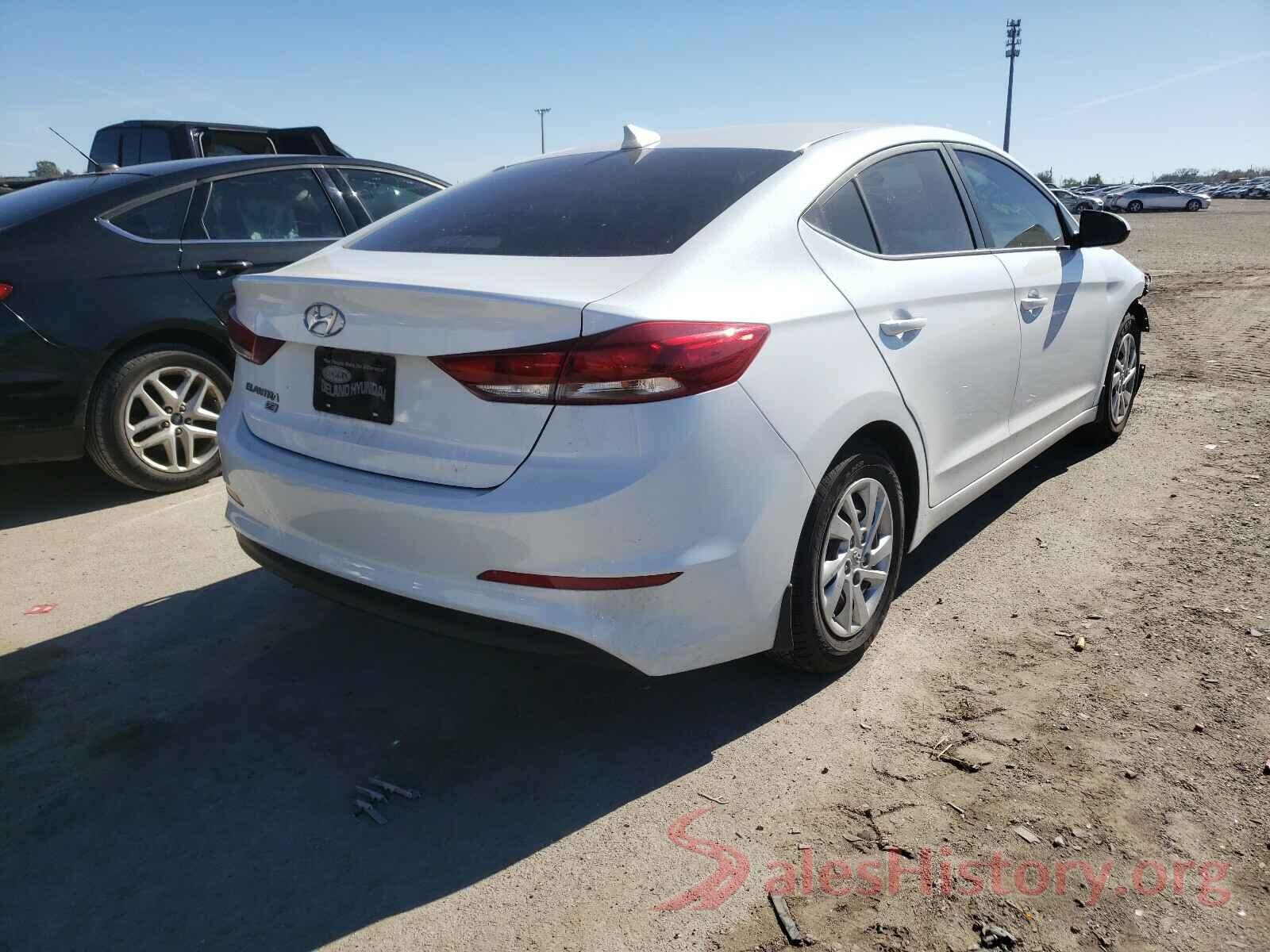 5NPD74LF2JH365529 2018 HYUNDAI ELANTRA