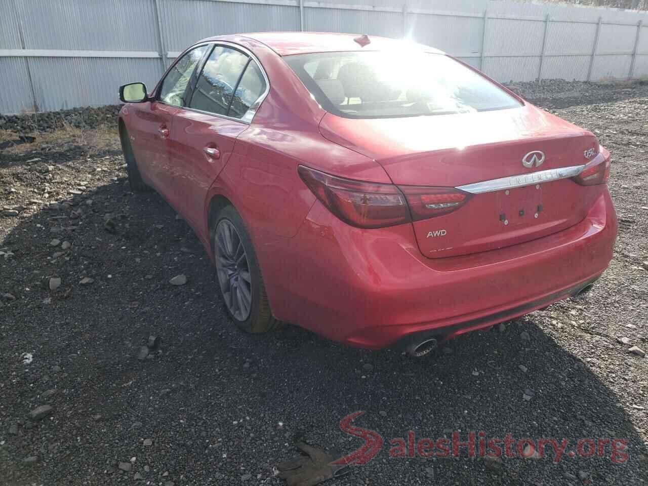 JN1FV7AR3KM830293 2019 INFINITI Q50