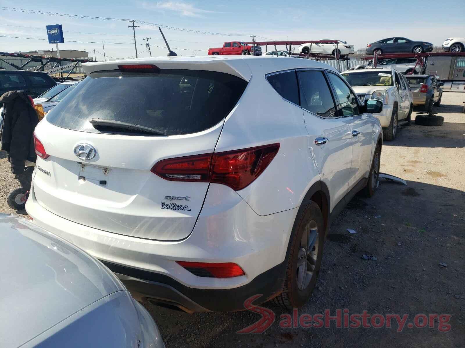 5NMZT3LB1JH052557 2018 HYUNDAI SANTA FE