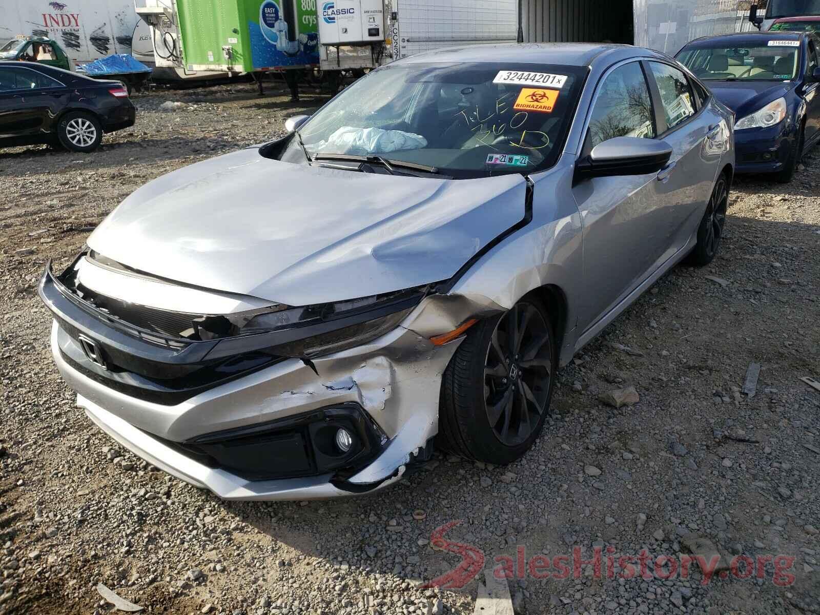 2HGFC2F84KH501208 2019 HONDA CIVIC