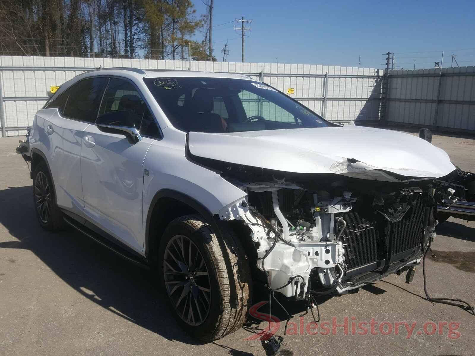 2T2BZMCA4HC102392 2017 LEXUS RX350