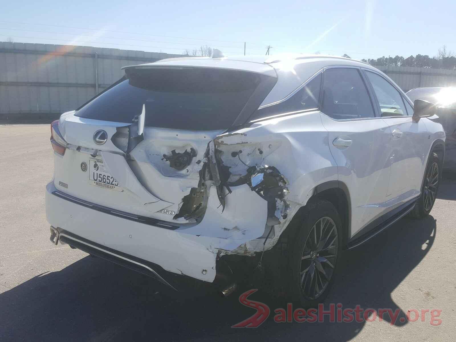 2T2BZMCA4HC102392 2017 LEXUS RX350