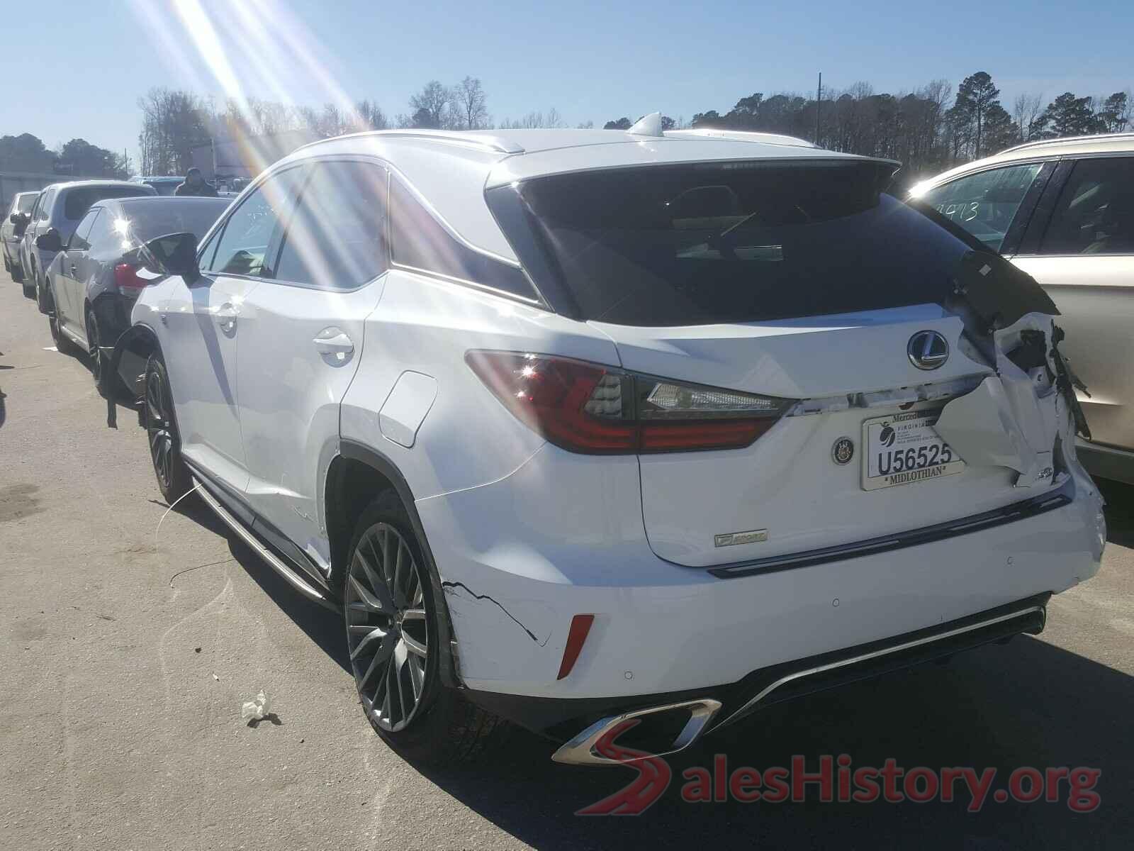 2T2BZMCA4HC102392 2017 LEXUS RX350