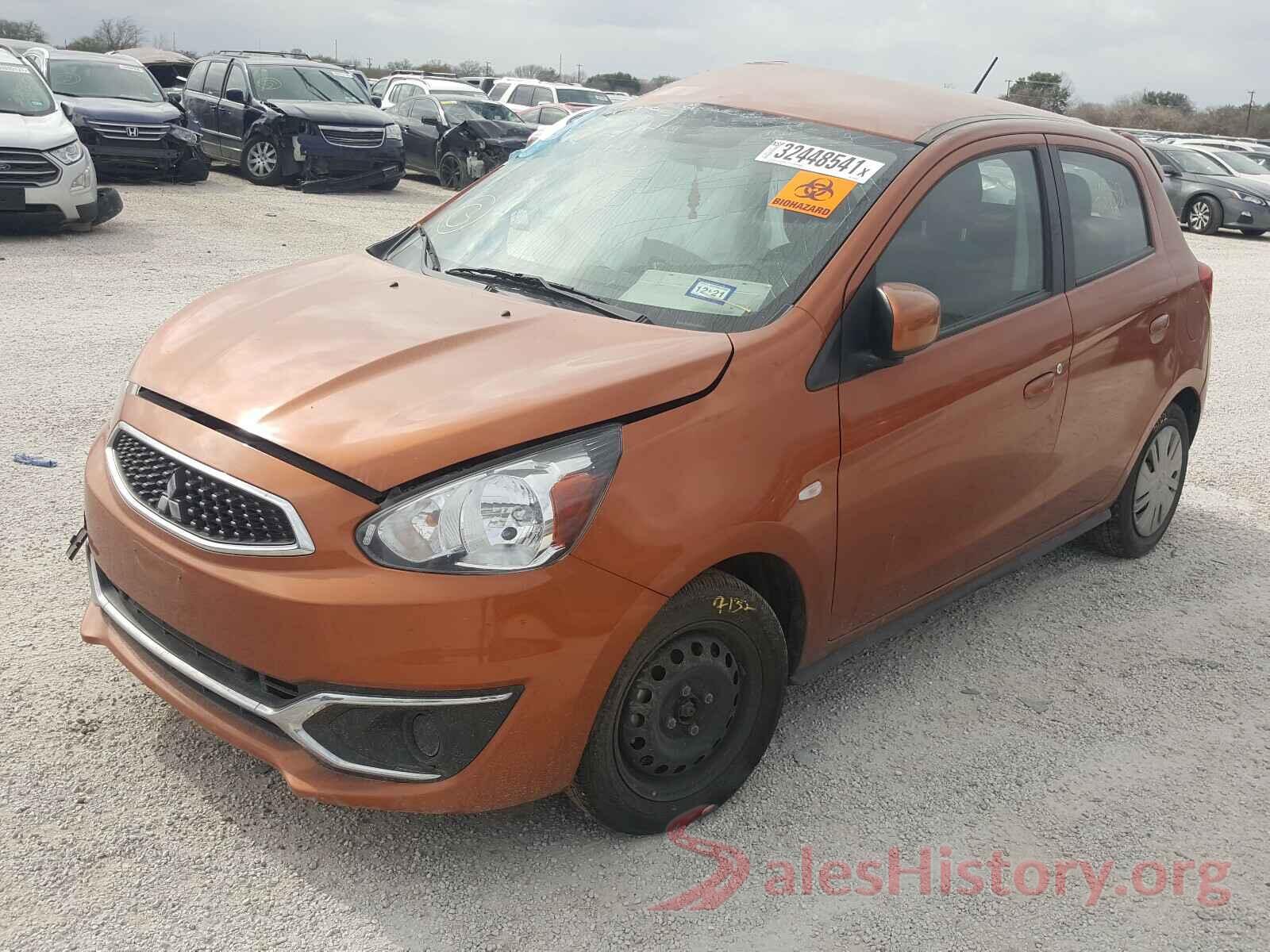 ML32A3HJ8HH020498 2017 MITSUBISHI MIRAGE