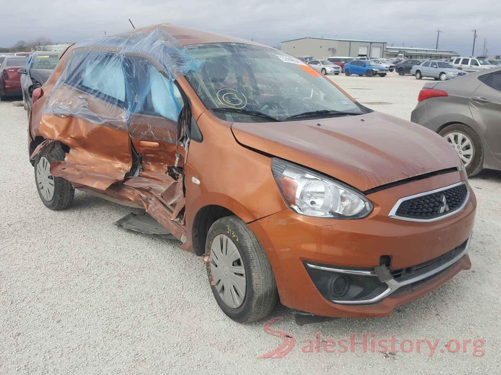 ML32A3HJ8HH020498 2017 MITSUBISHI MIRAGE