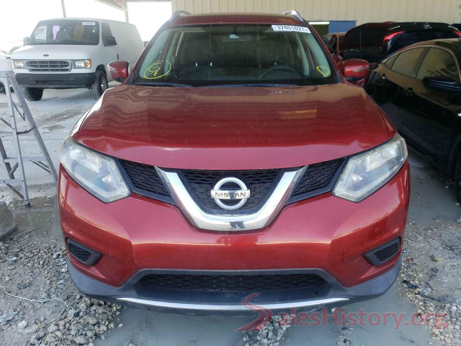 KNMAT2MT5GP659852 2016 NISSAN ROGUE