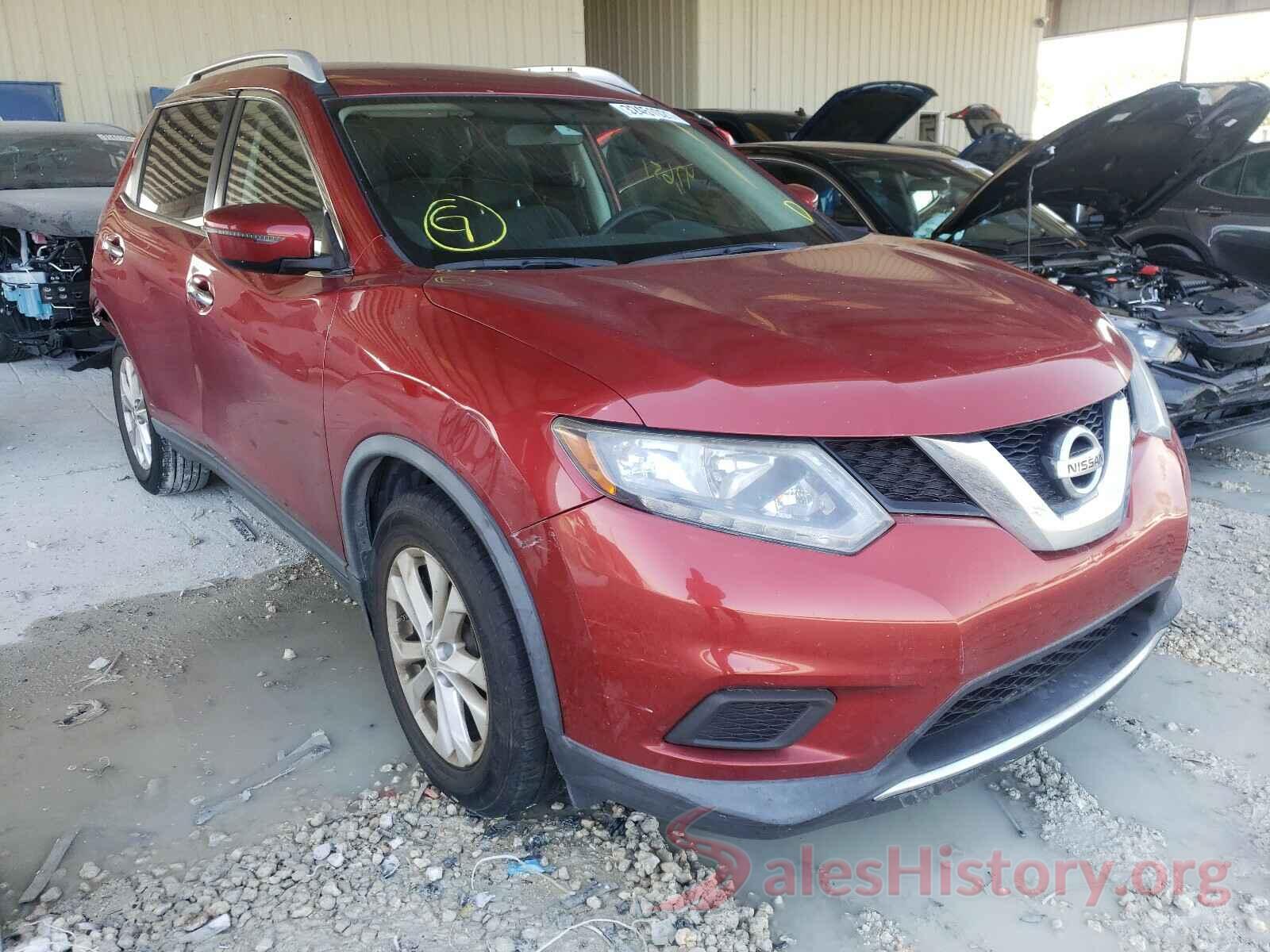 KNMAT2MT5GP659852 2016 NISSAN ROGUE