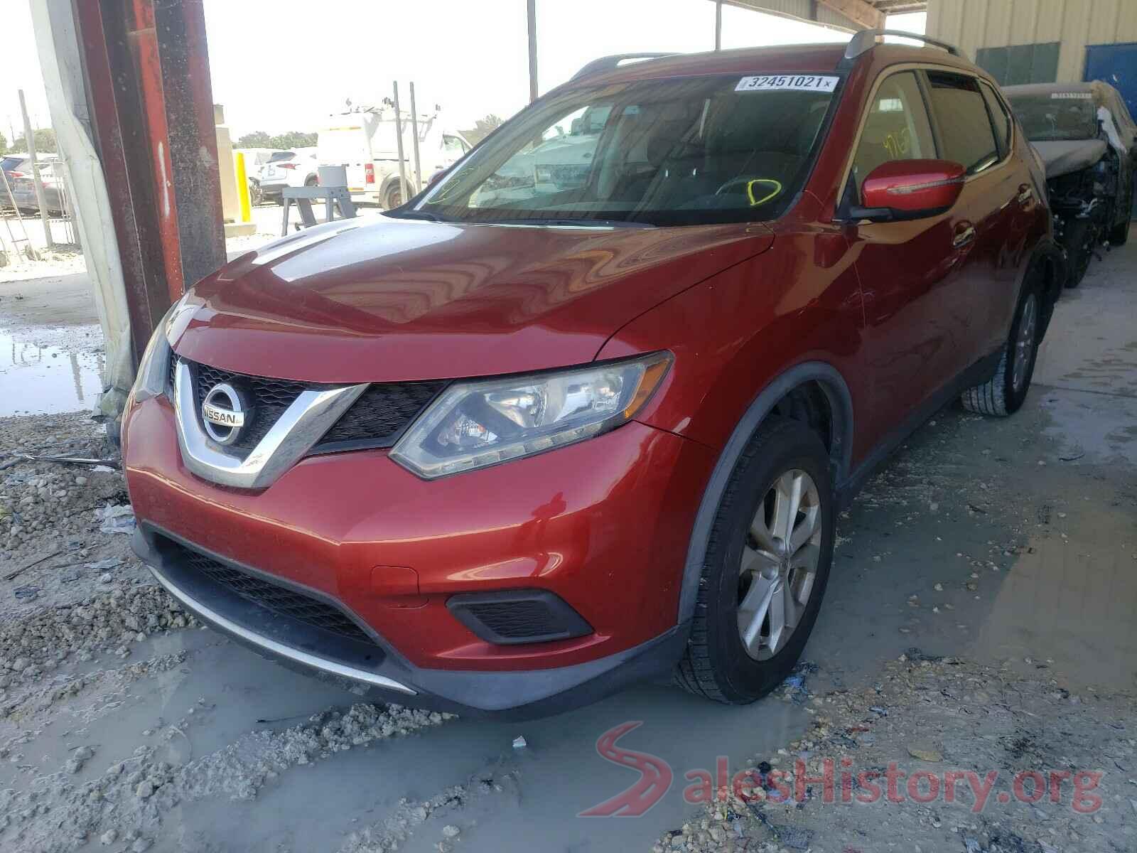 KNMAT2MT5GP659852 2016 NISSAN ROGUE