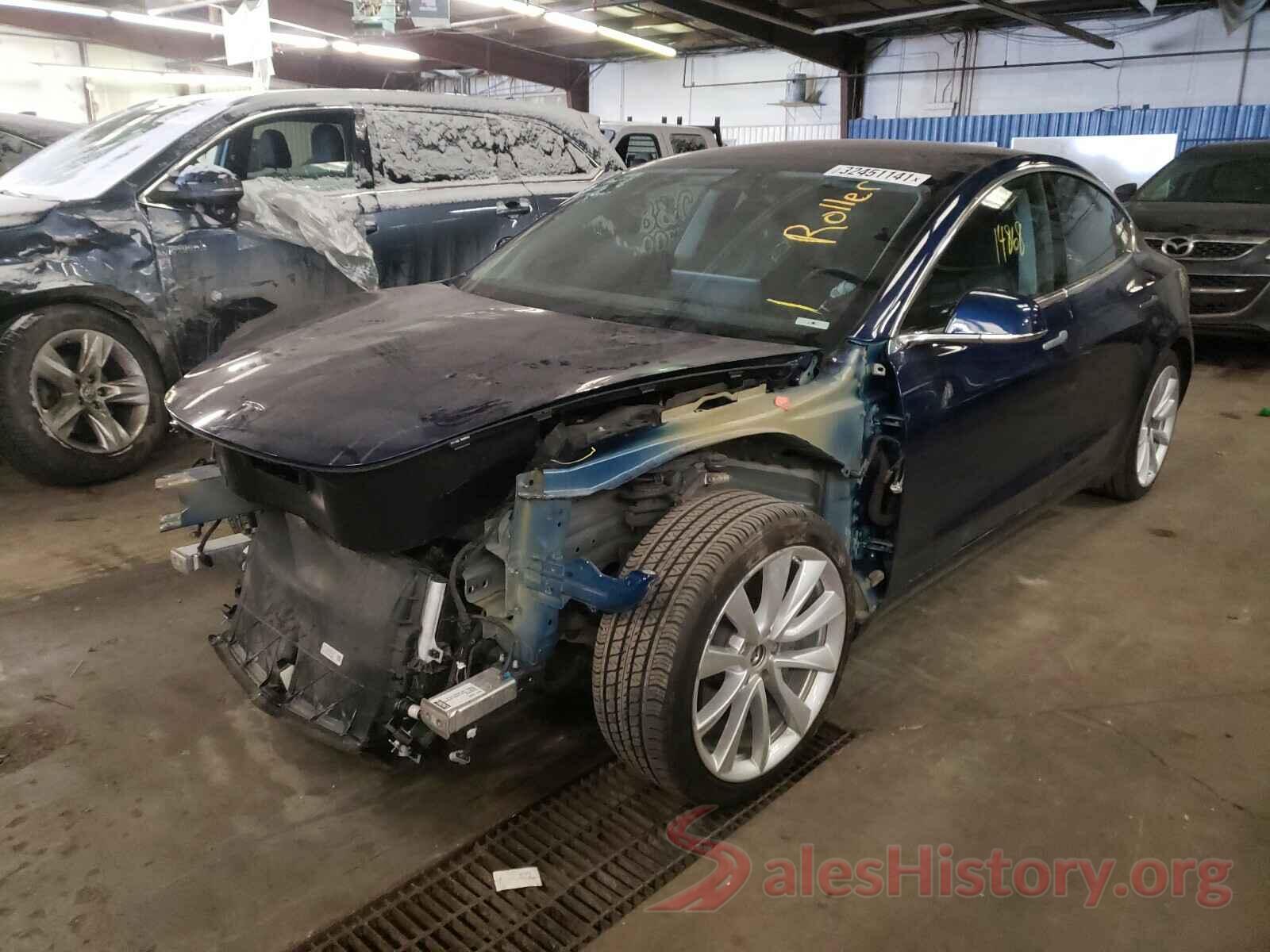 5YJ3E1EB7JF092094 2018 TESLA MODEL 3