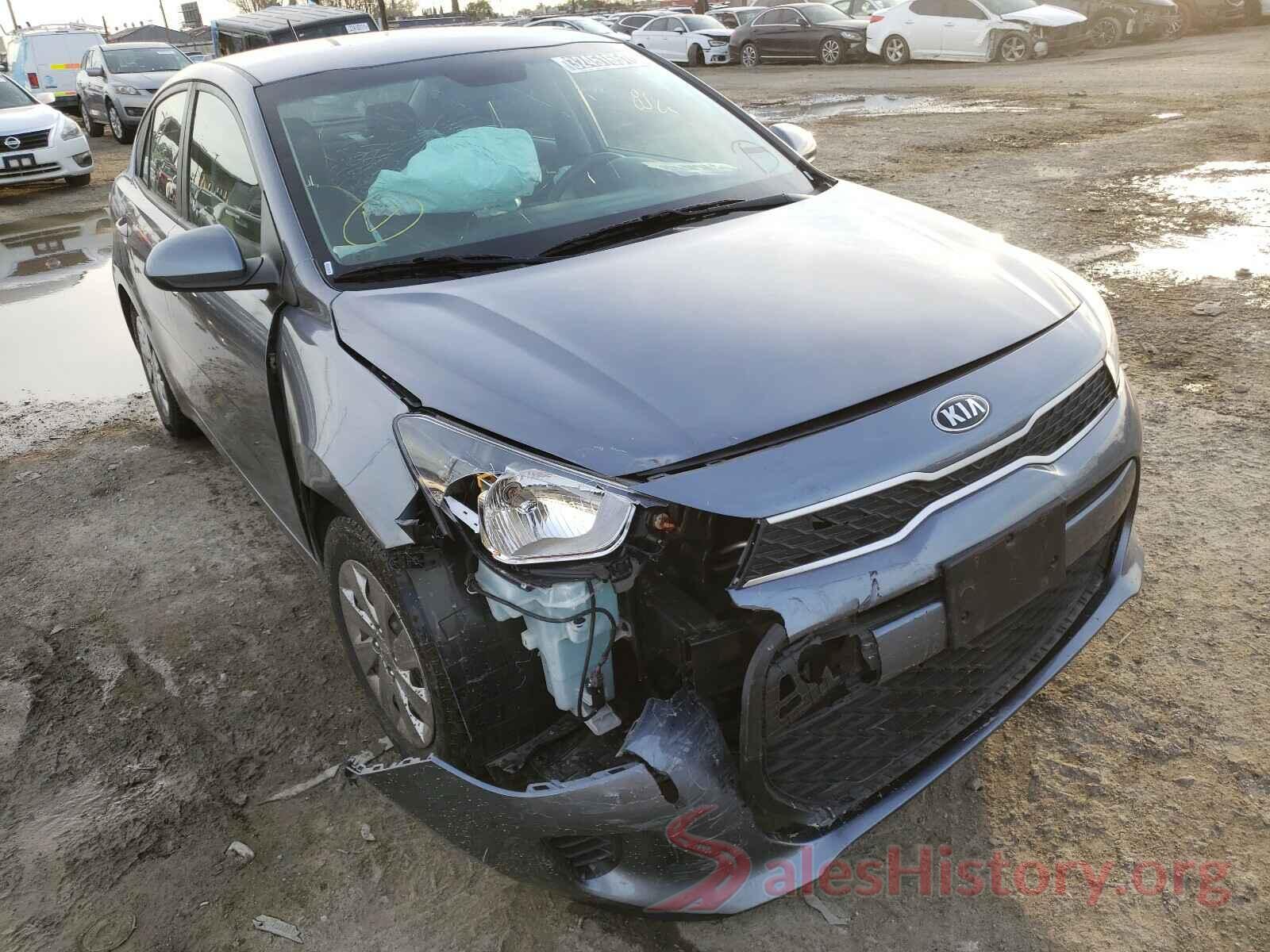 3KPA24ABXKE167045 2019 KIA RIO