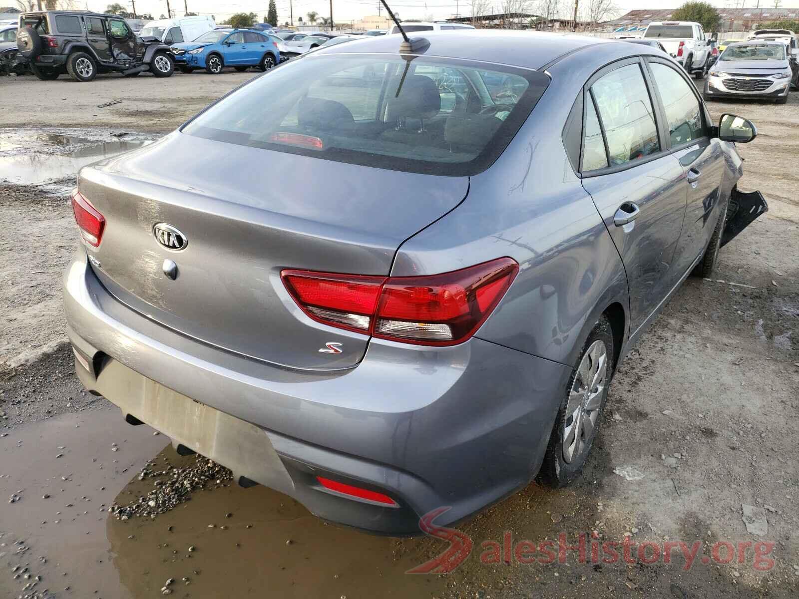 3KPA24ABXKE167045 2019 KIA RIO