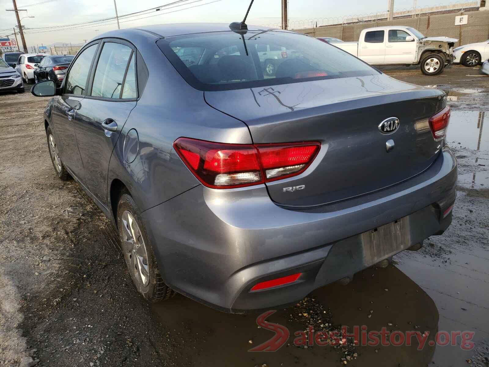 3KPA24ABXKE167045 2019 KIA RIO