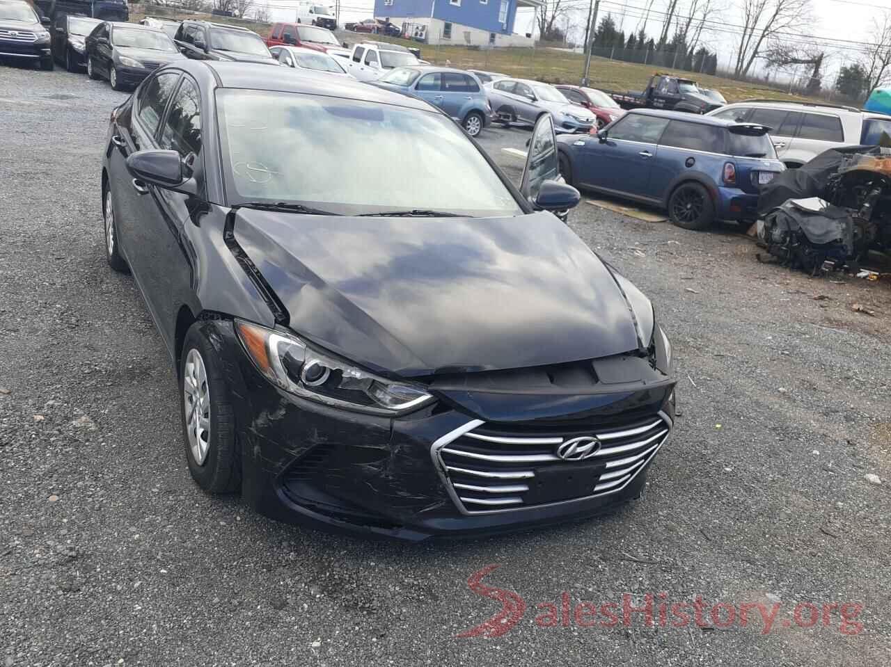 5NPD74LFXJH254551 2018 HYUNDAI ELANTRA