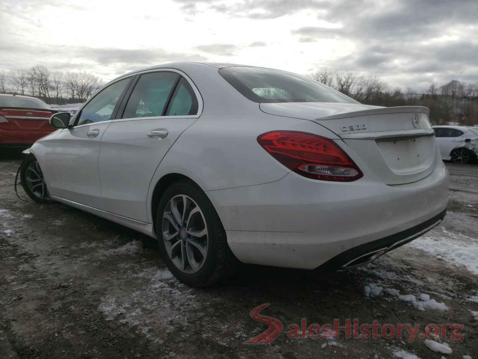 55SWF4KB0GU118106 2016 MERCEDES-BENZ C CLASS