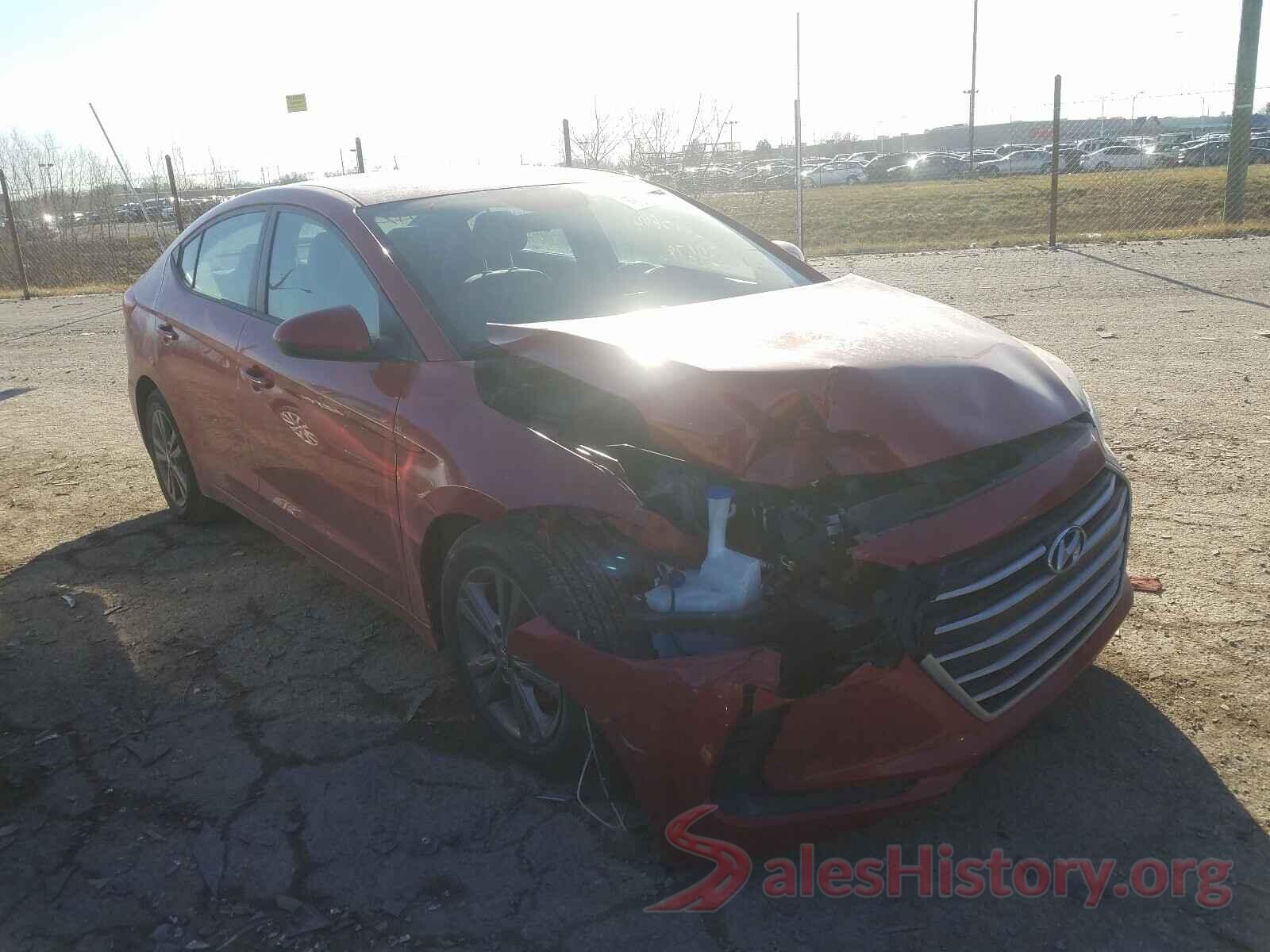 5NPD84LF9JH392398 2018 HYUNDAI ELANTRA