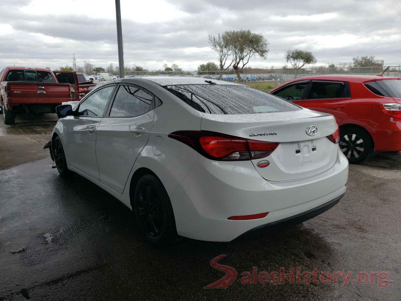 5NPDH4AE6GH737454 2016 HYUNDAI ELANTRA