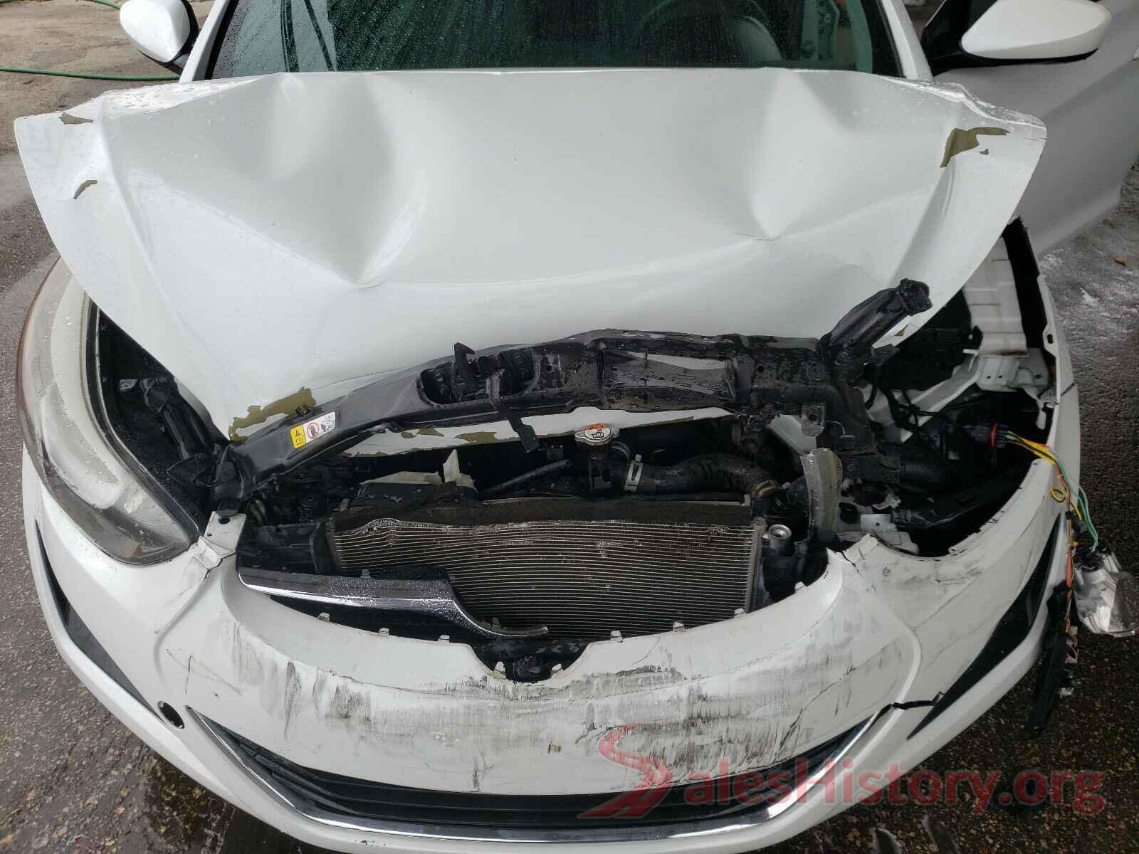 5NPDH4AE6GH737454 2016 HYUNDAI ELANTRA