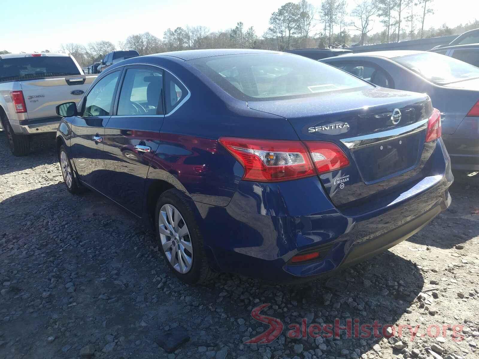 3N1AB7AP0KY284681 2019 NISSAN SENTRA