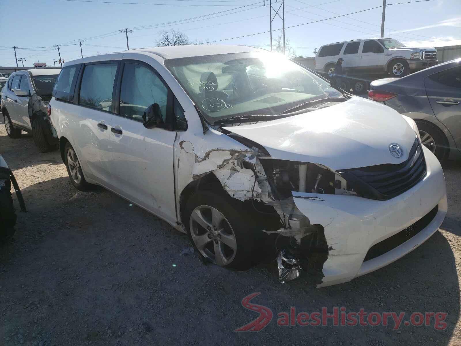 5TDZK3DC5GS703852 2016 TOYOTA SIENNA