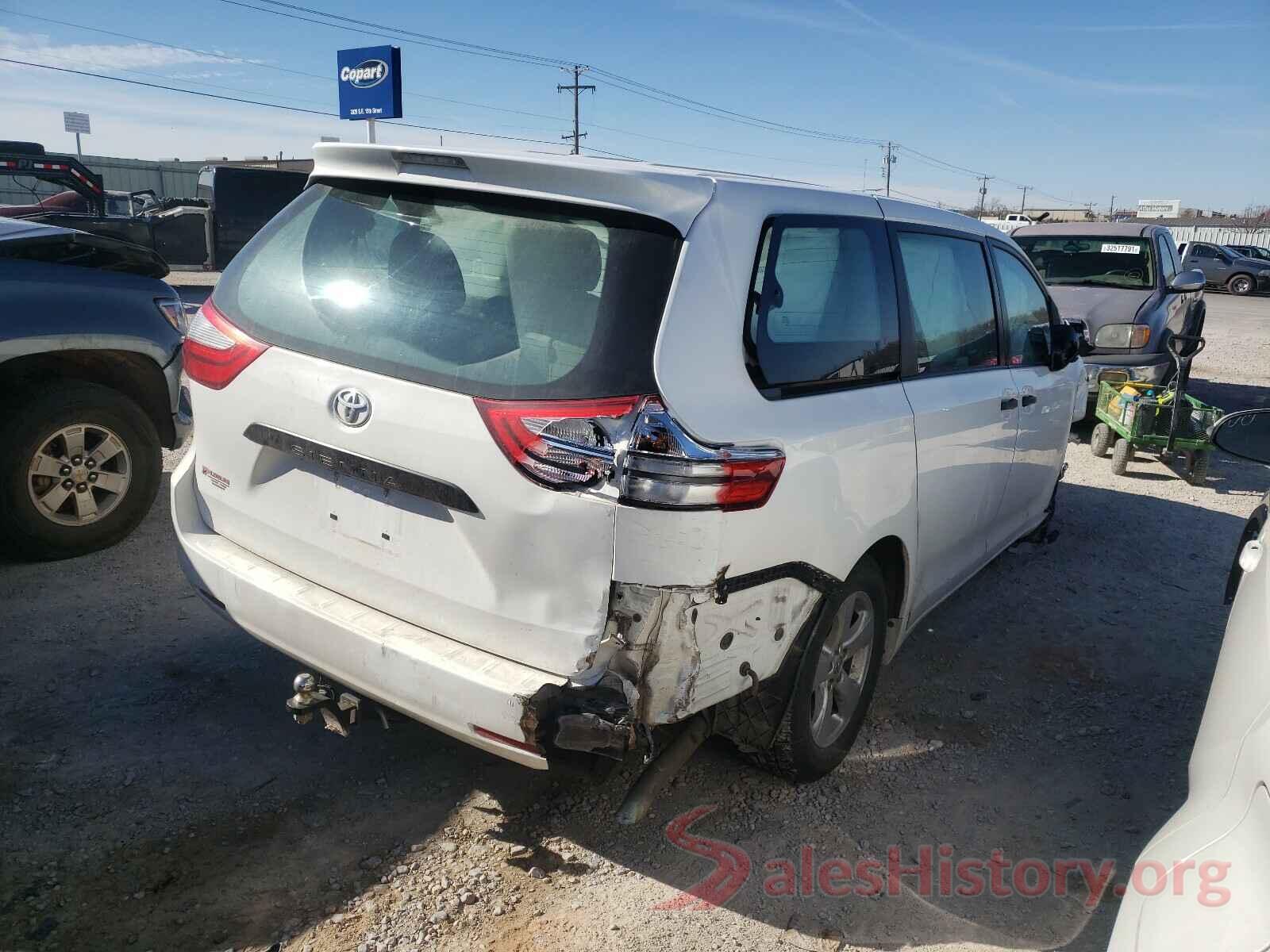 5TDZK3DC5GS703852 2016 TOYOTA SIENNA