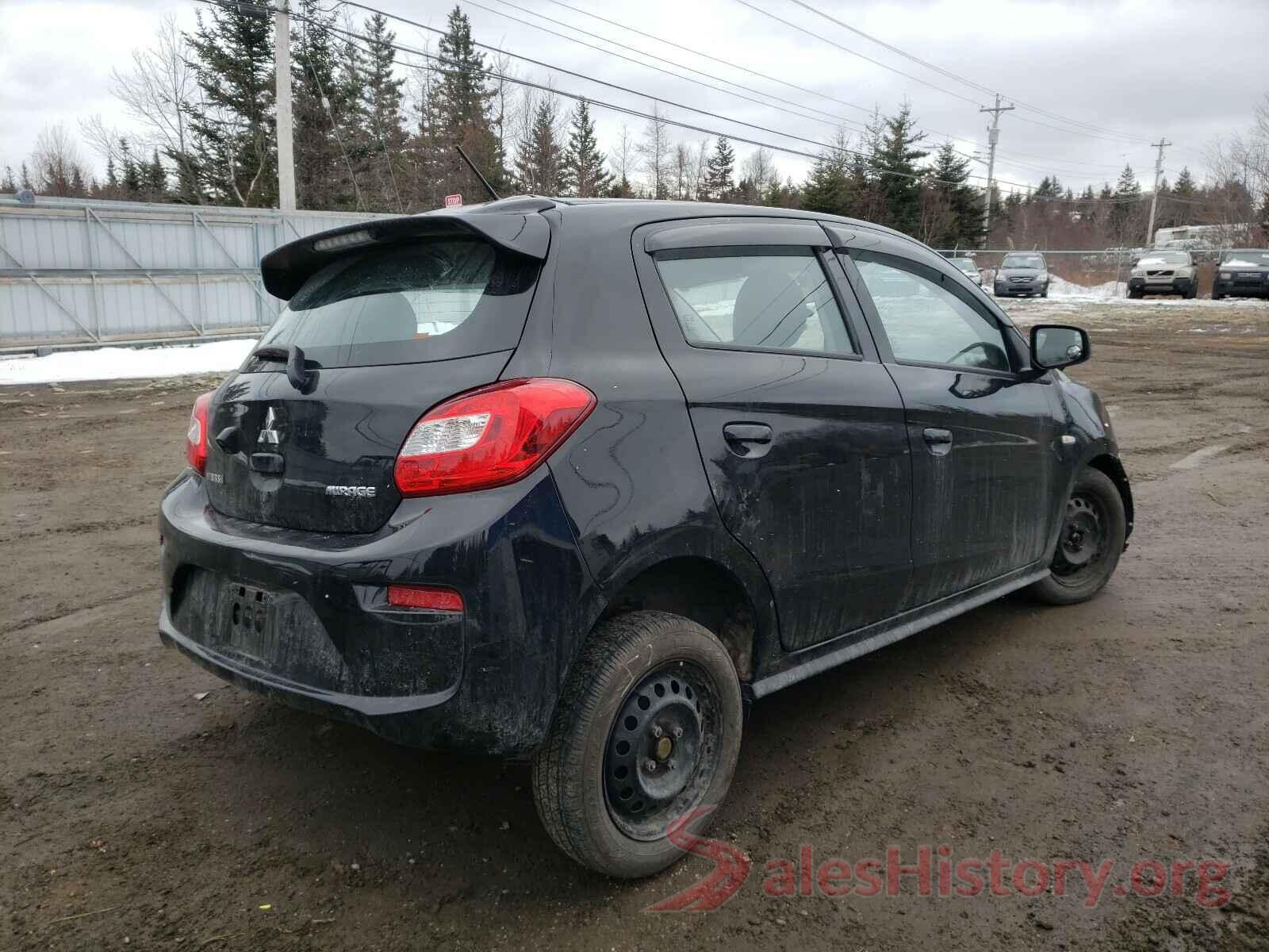 ML32A3HJ0KH012242 2019 MITSUBISHI MIRAGE