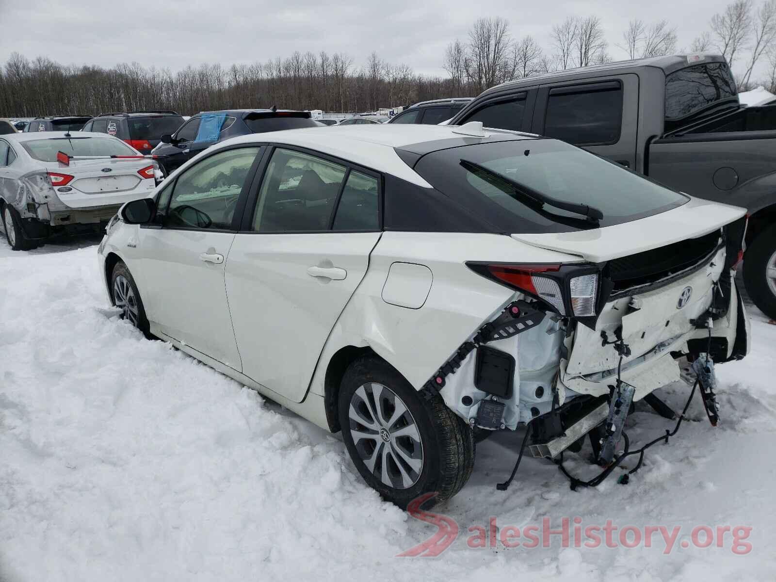 JTDL9RFU0K3008425 2019 TOYOTA PRIUS