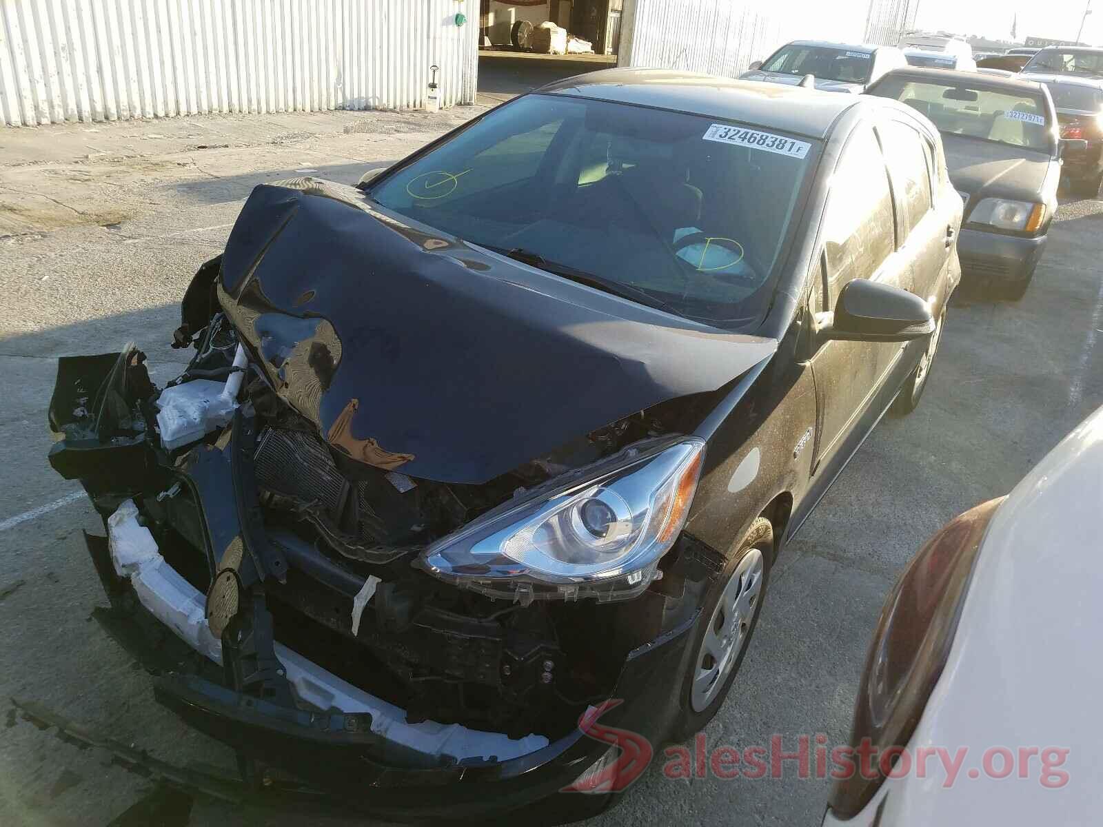 JTDKDTB3XG1590458 2016 TOYOTA PRIUS