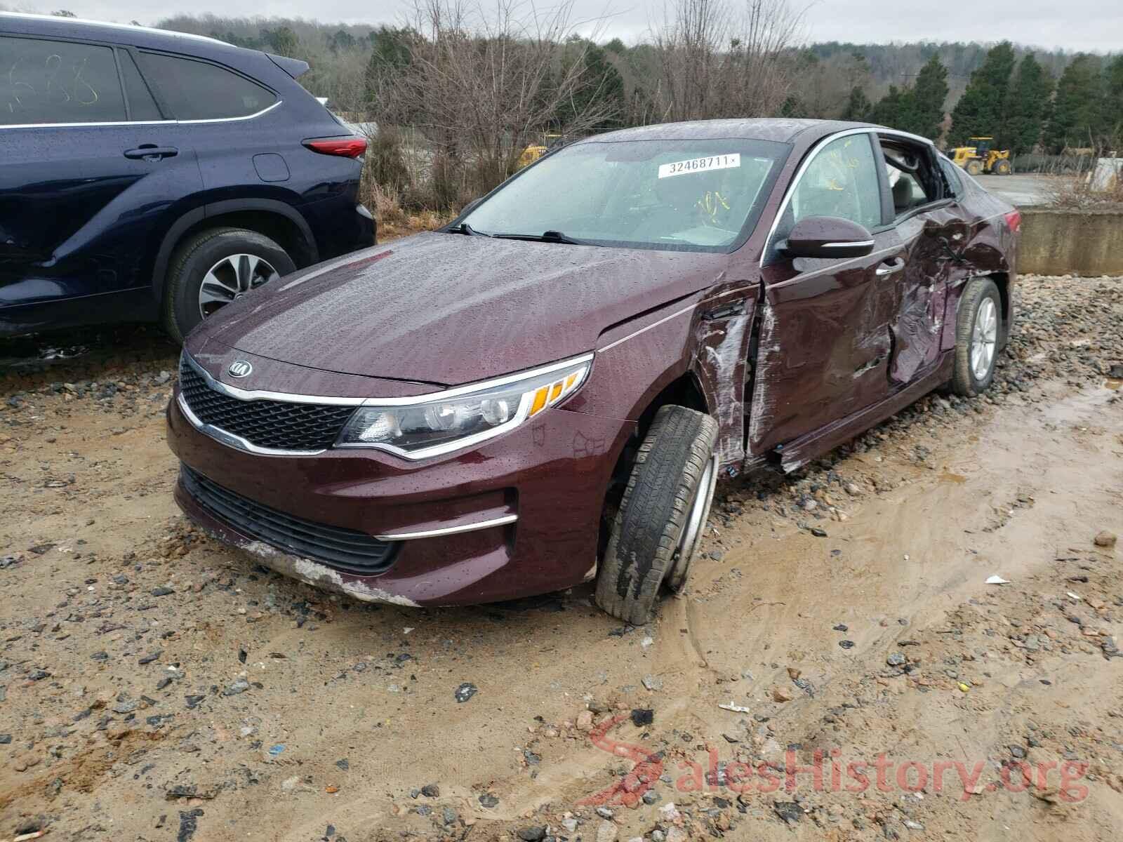 5XXGT4L33GG101240 2016 KIA OPTIMA