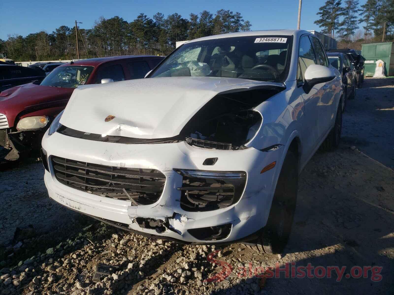 WP1AA2A24HKA82682 2017 PORSCHE CAYENNE