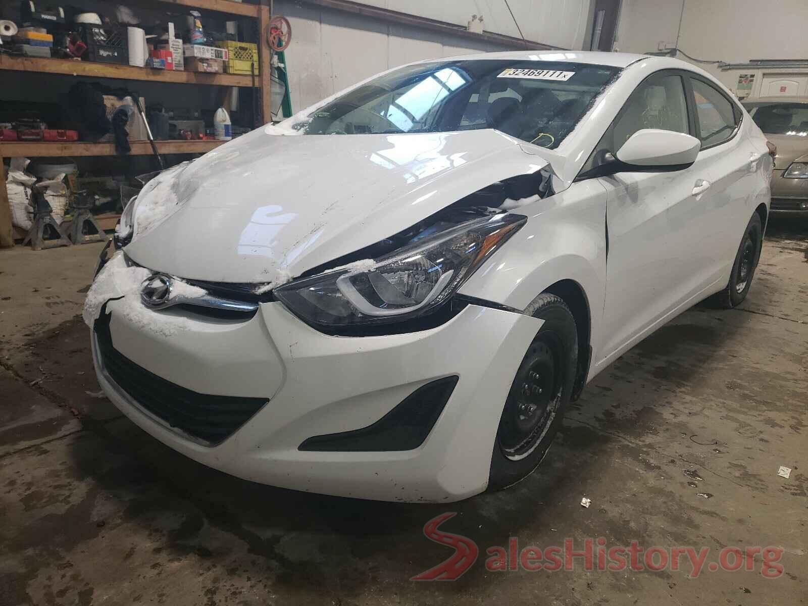 5NPDH4AE7GH712336 2016 HYUNDAI ELANTRA