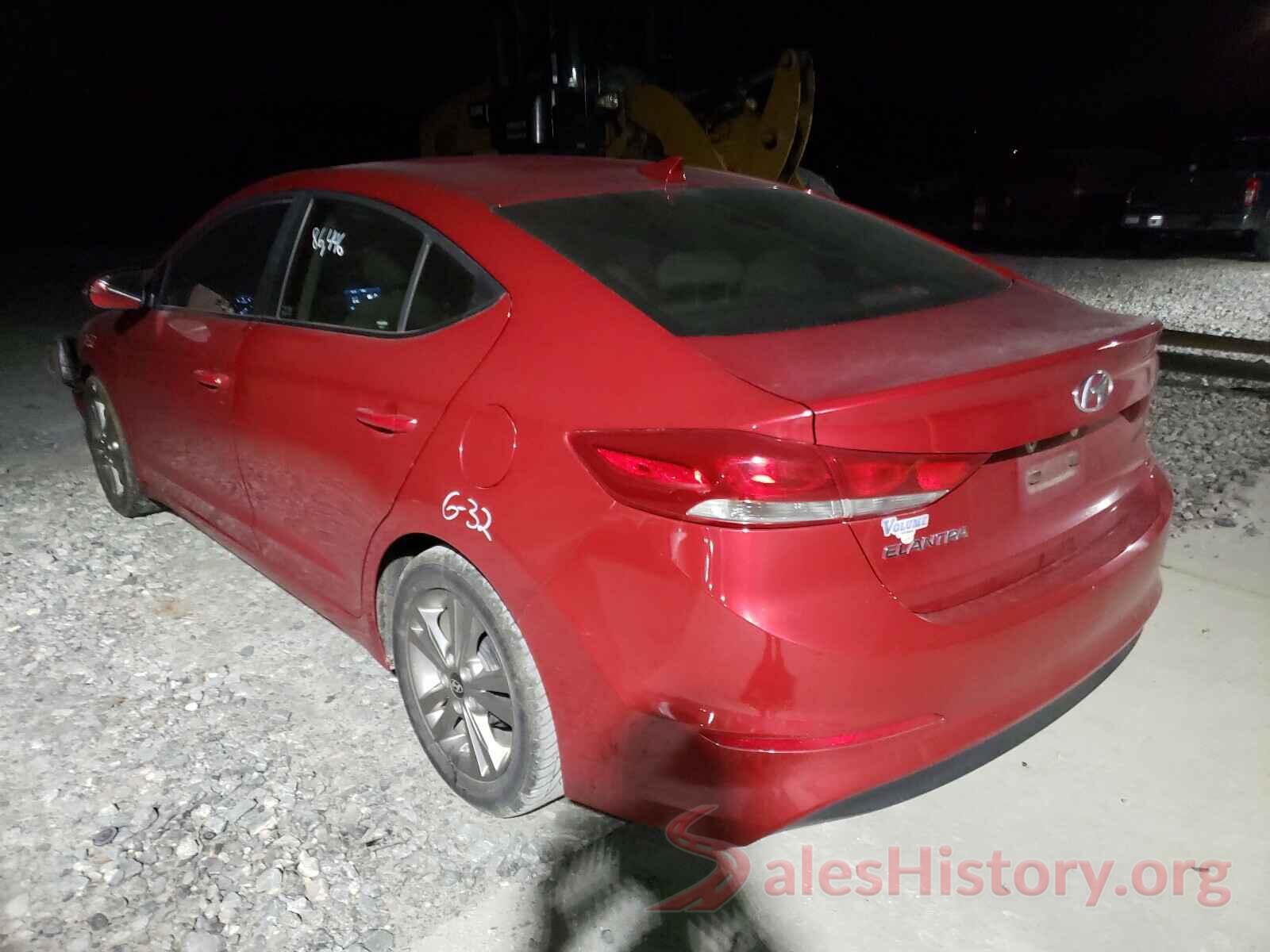 KMHD84LF8HU165134 2017 HYUNDAI ELANTRA