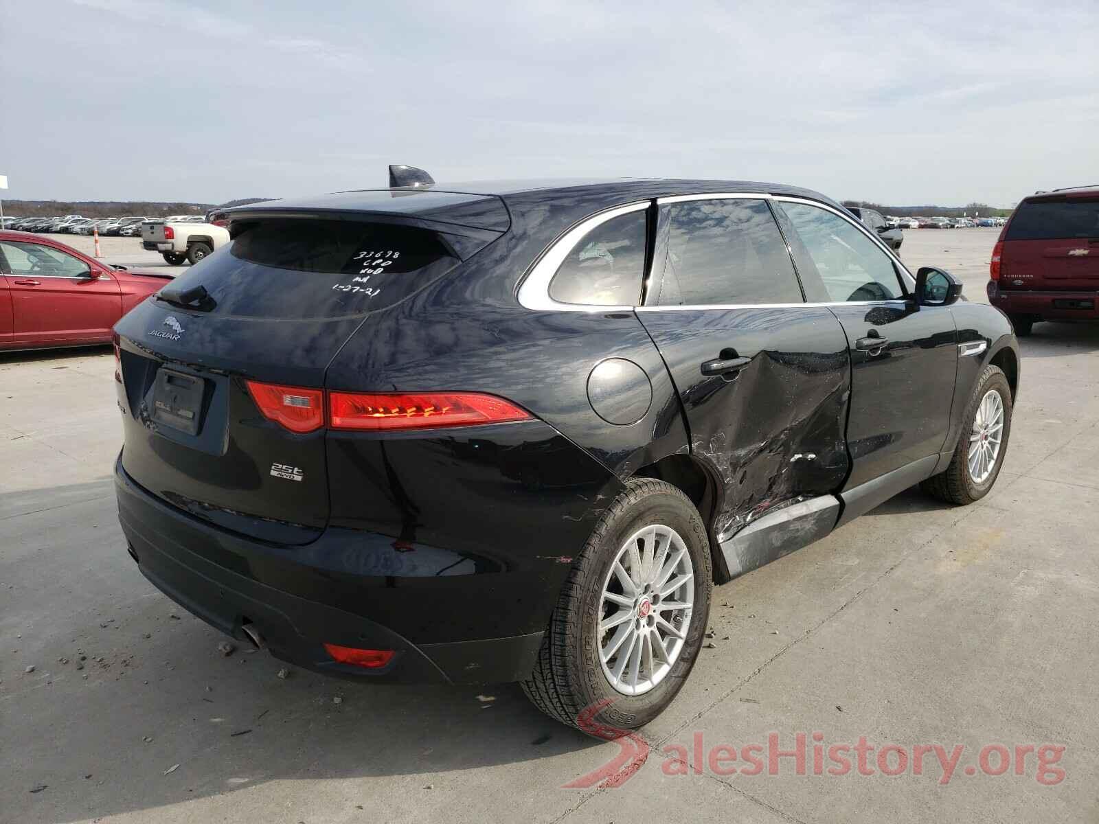 SADCS2FX8KA390628 2019 JAGUAR F-PACE