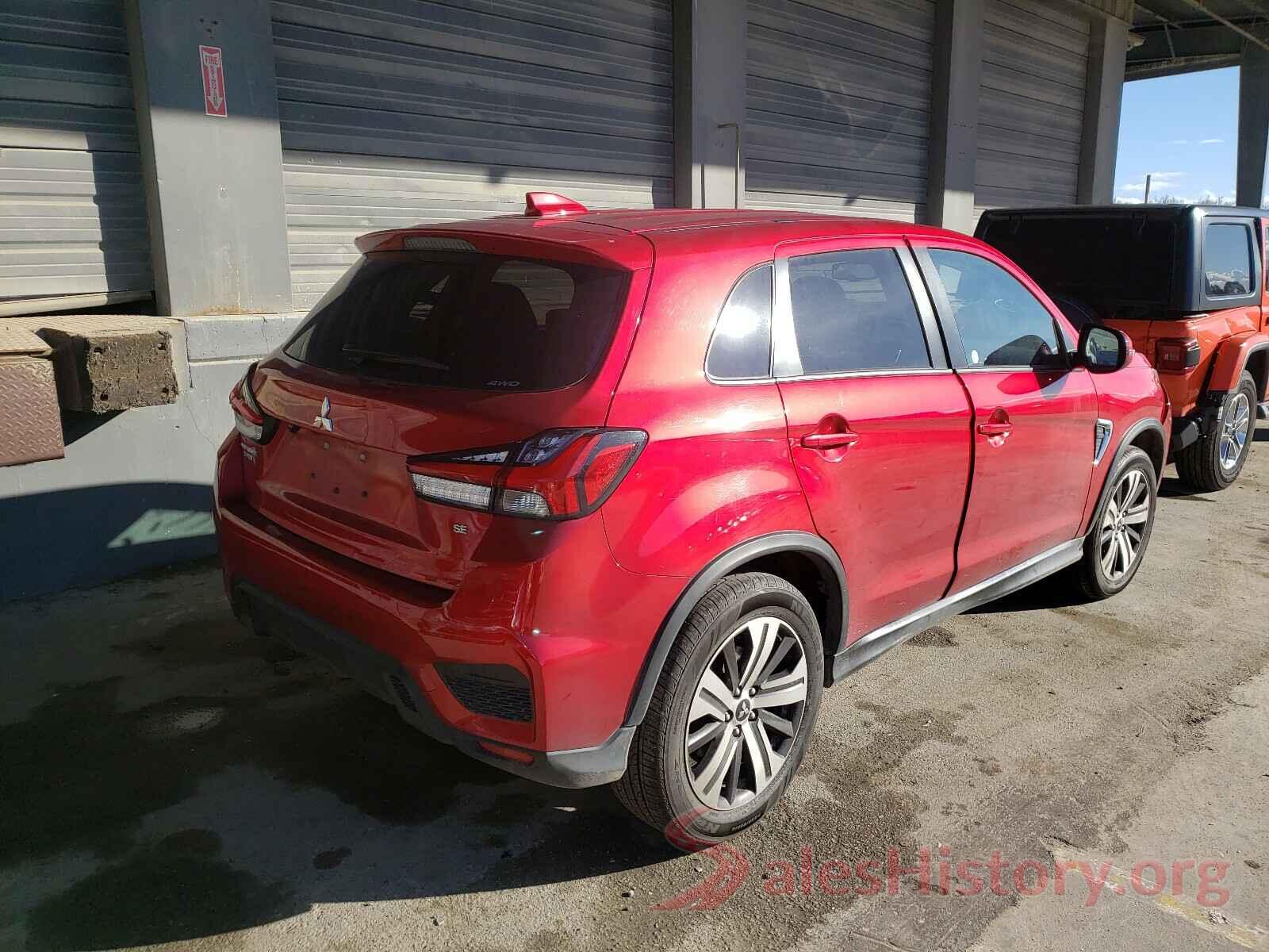 JA4AR3AU7LU018032 2020 MITSUBISHI OUTLANDER