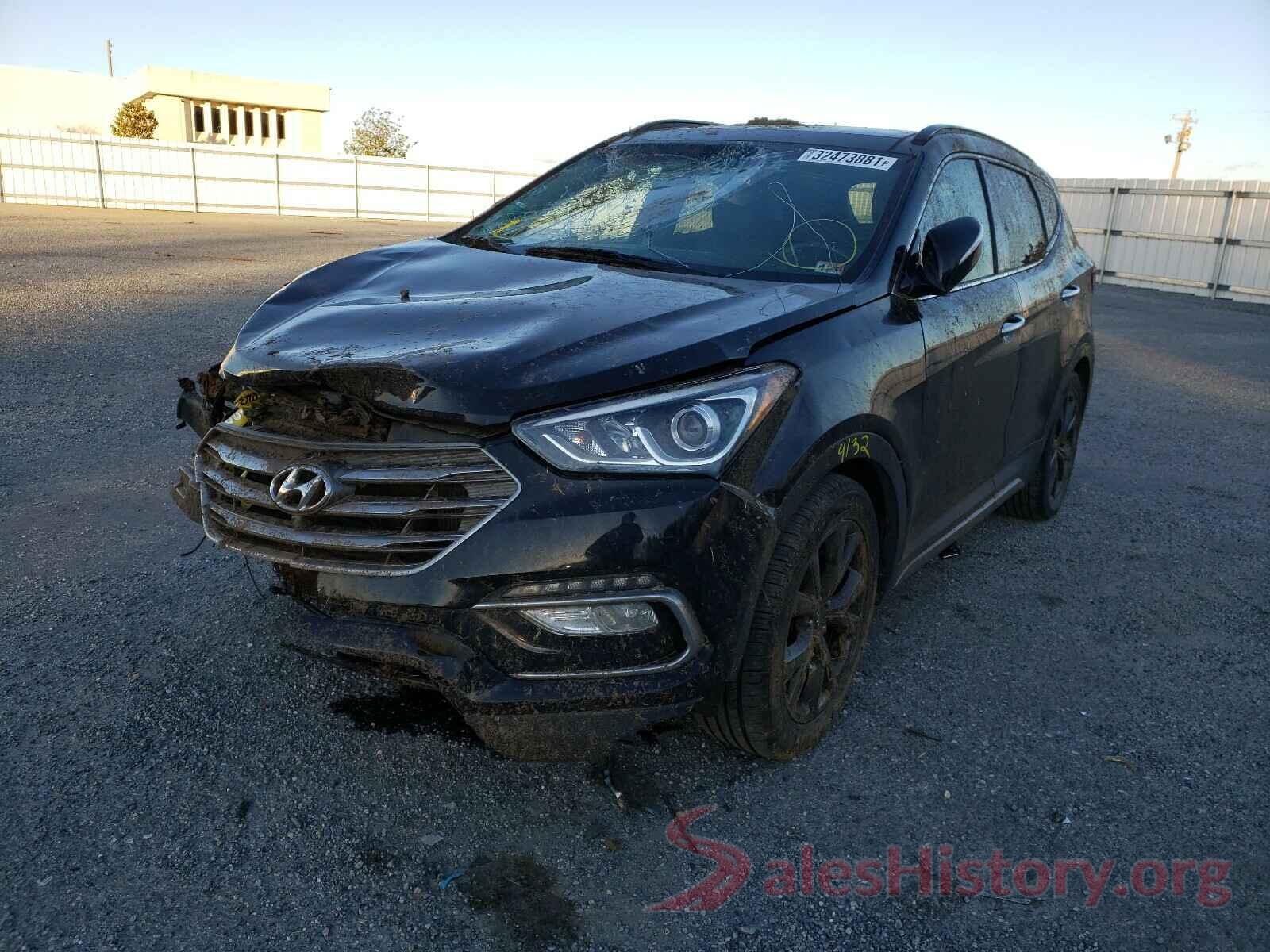 5XYZWDLA6HG435810 2017 HYUNDAI SANTA FE