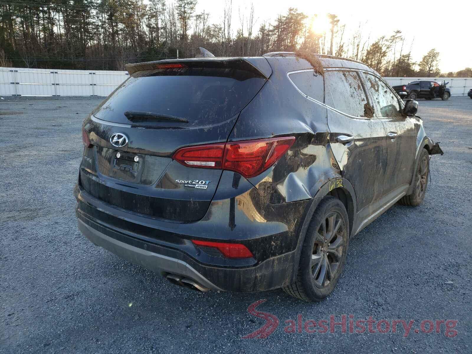 5XYZWDLA6HG435810 2017 HYUNDAI SANTA FE