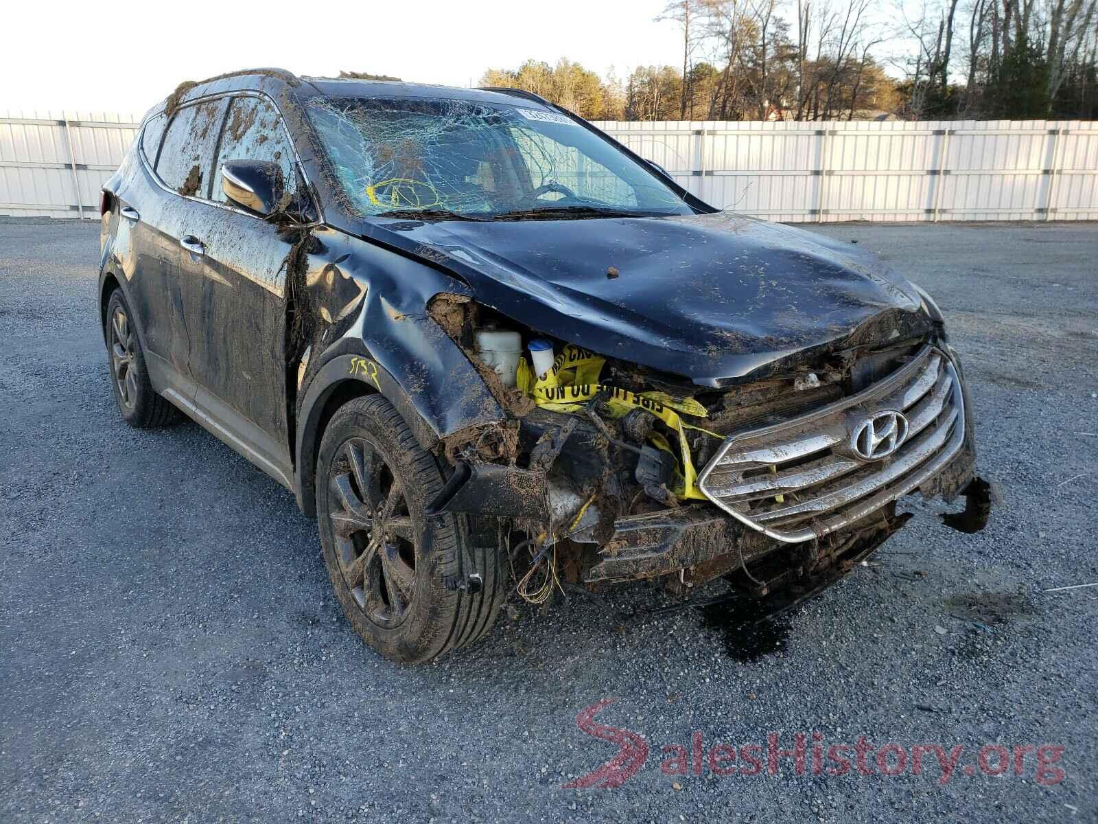 5XYZWDLA6HG435810 2017 HYUNDAI SANTA FE