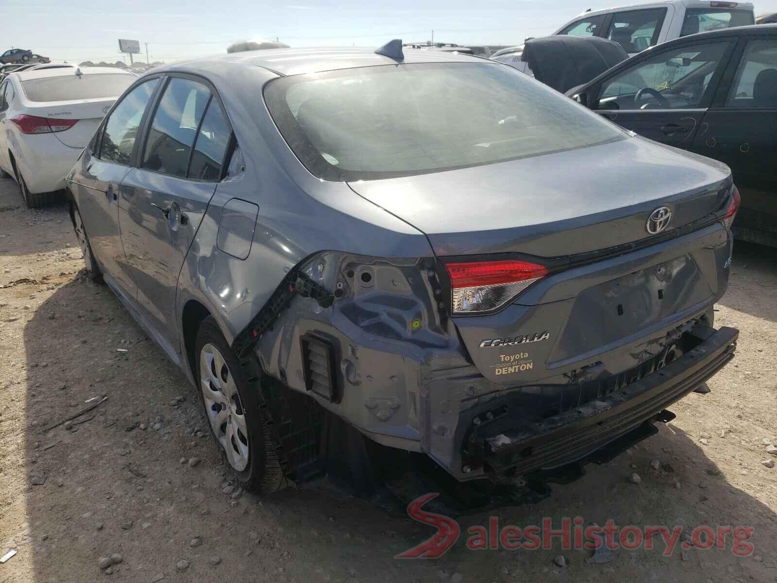 5YFEPRAE0LP106426 2020 TOYOTA COROLLA