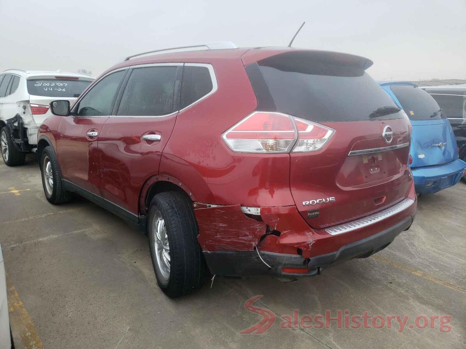 KNMAT2MT7GP673591 2016 NISSAN ROGUE