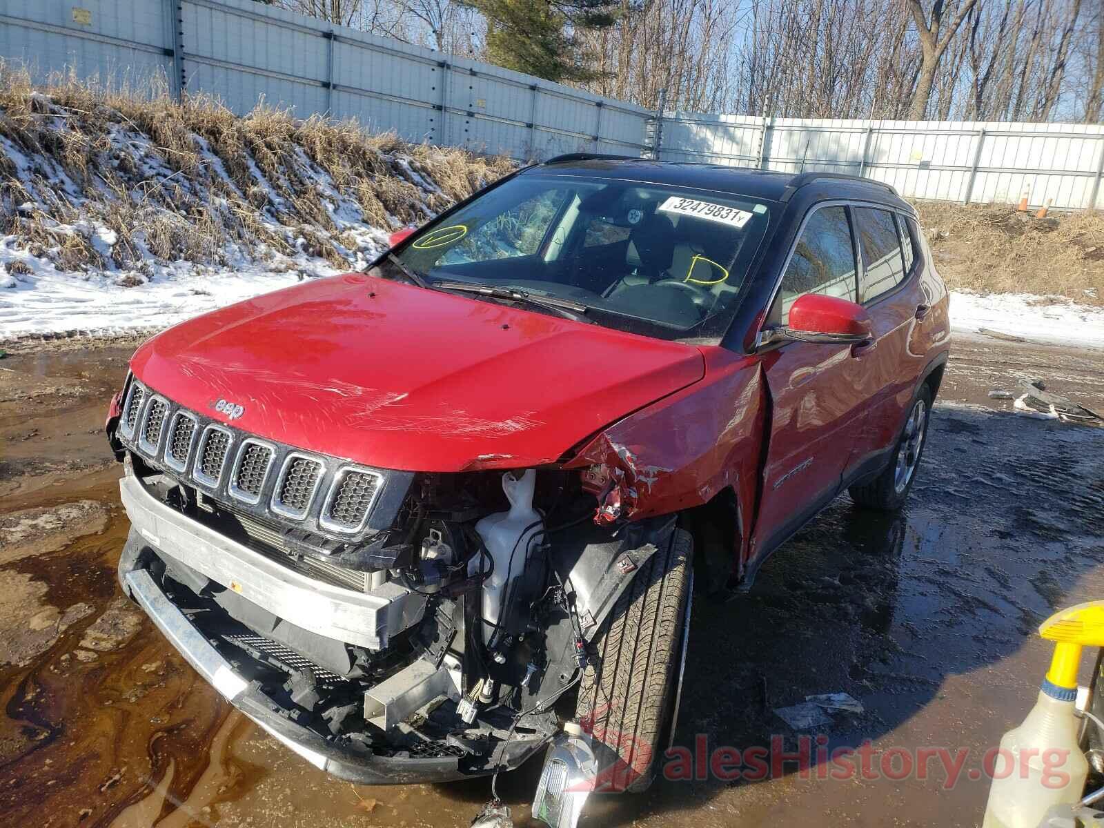 3C4NJDCB8LT146256 2020 JEEP COMPASS