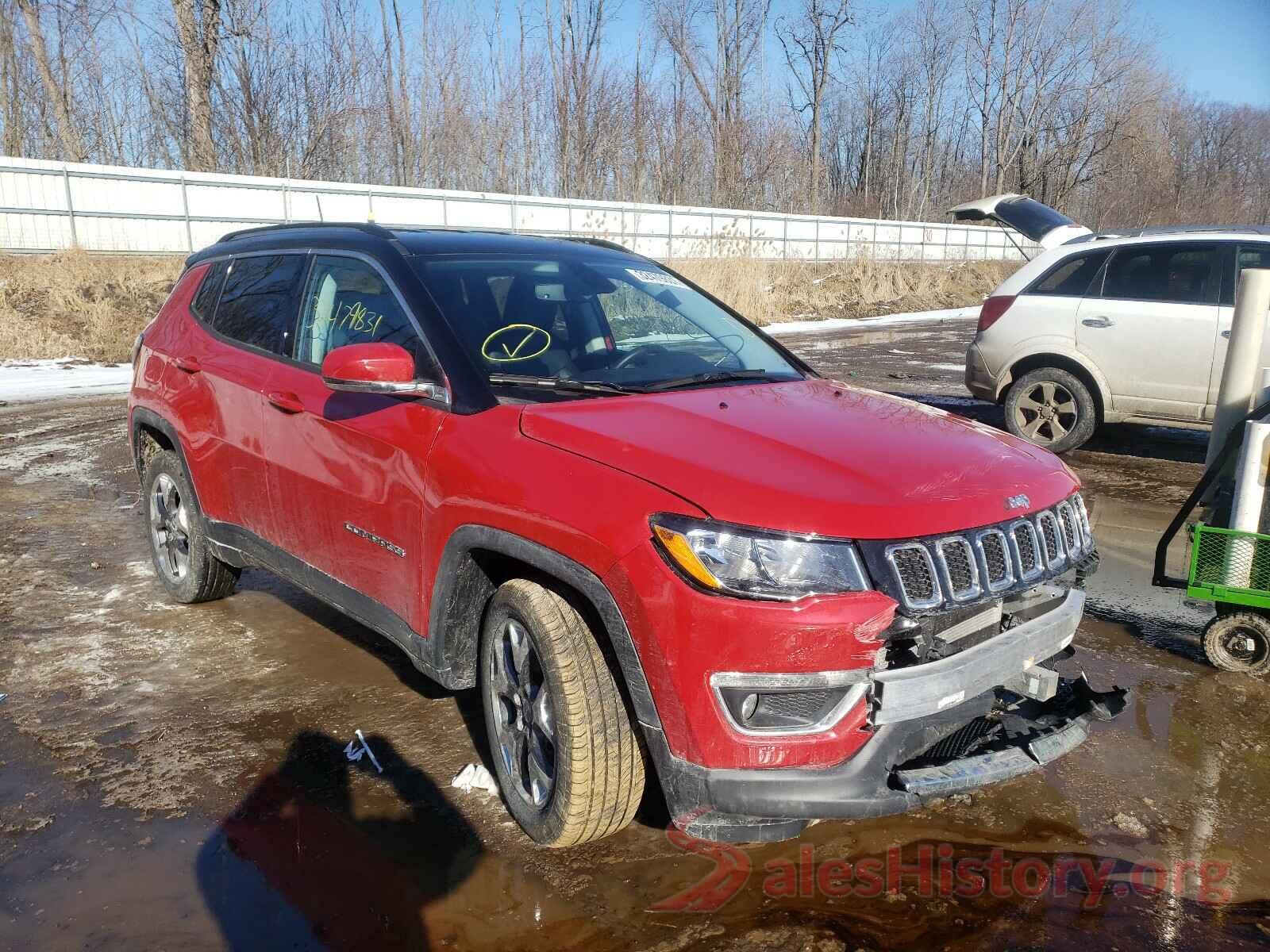 3C4NJDCB8LT146256 2020 JEEP COMPASS