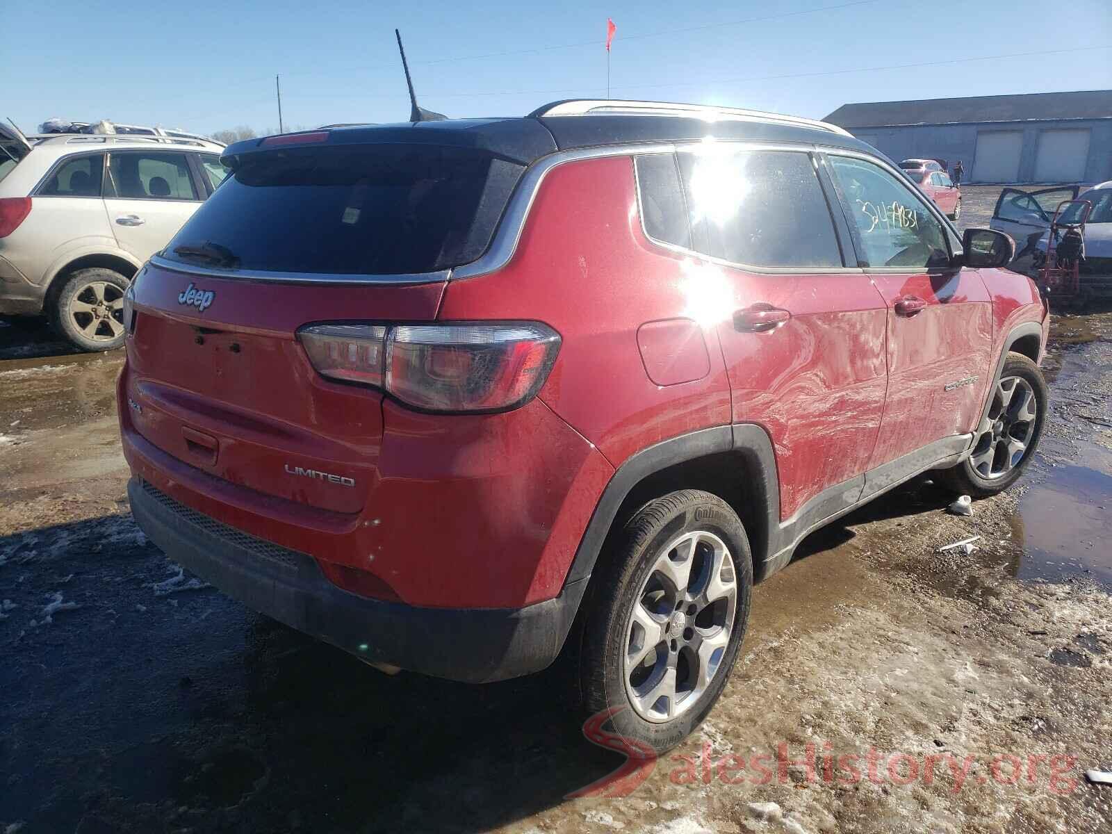 3C4NJDCB8LT146256 2020 JEEP COMPASS