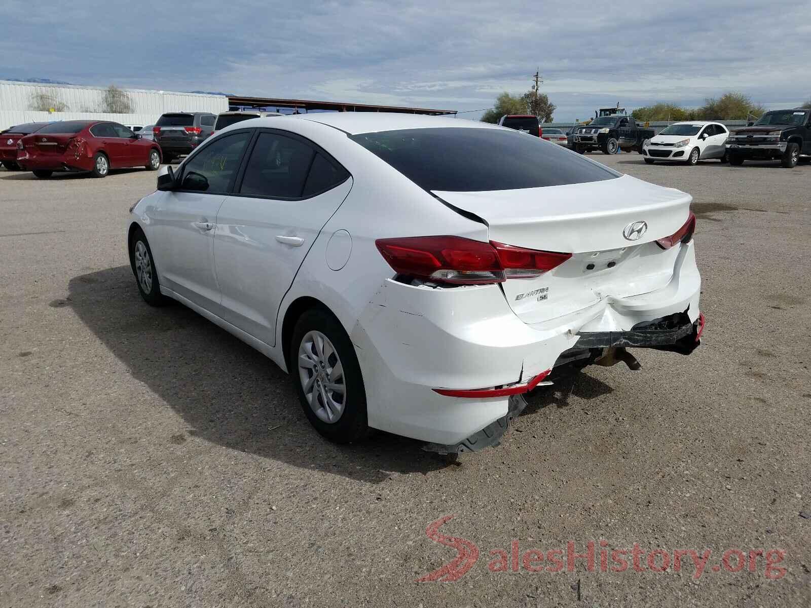 5NPD74LFXJH327417 2018 HYUNDAI ELANTRA