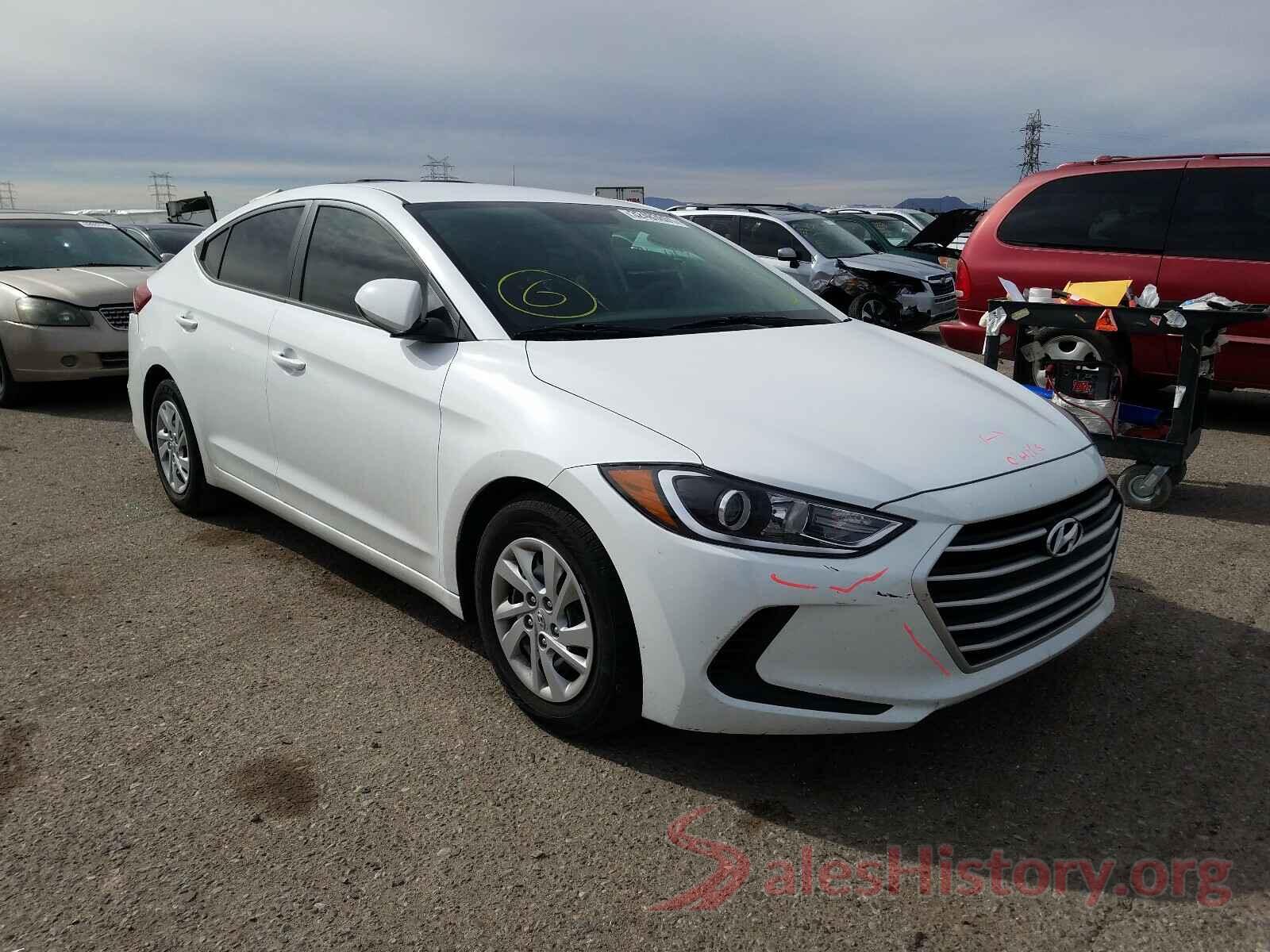 5NPD74LFXJH327417 2018 HYUNDAI ELANTRA