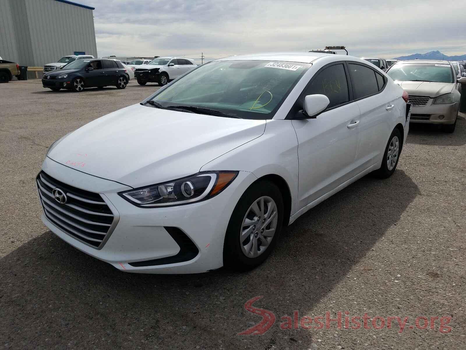 5NPD74LFXJH327417 2018 HYUNDAI ELANTRA