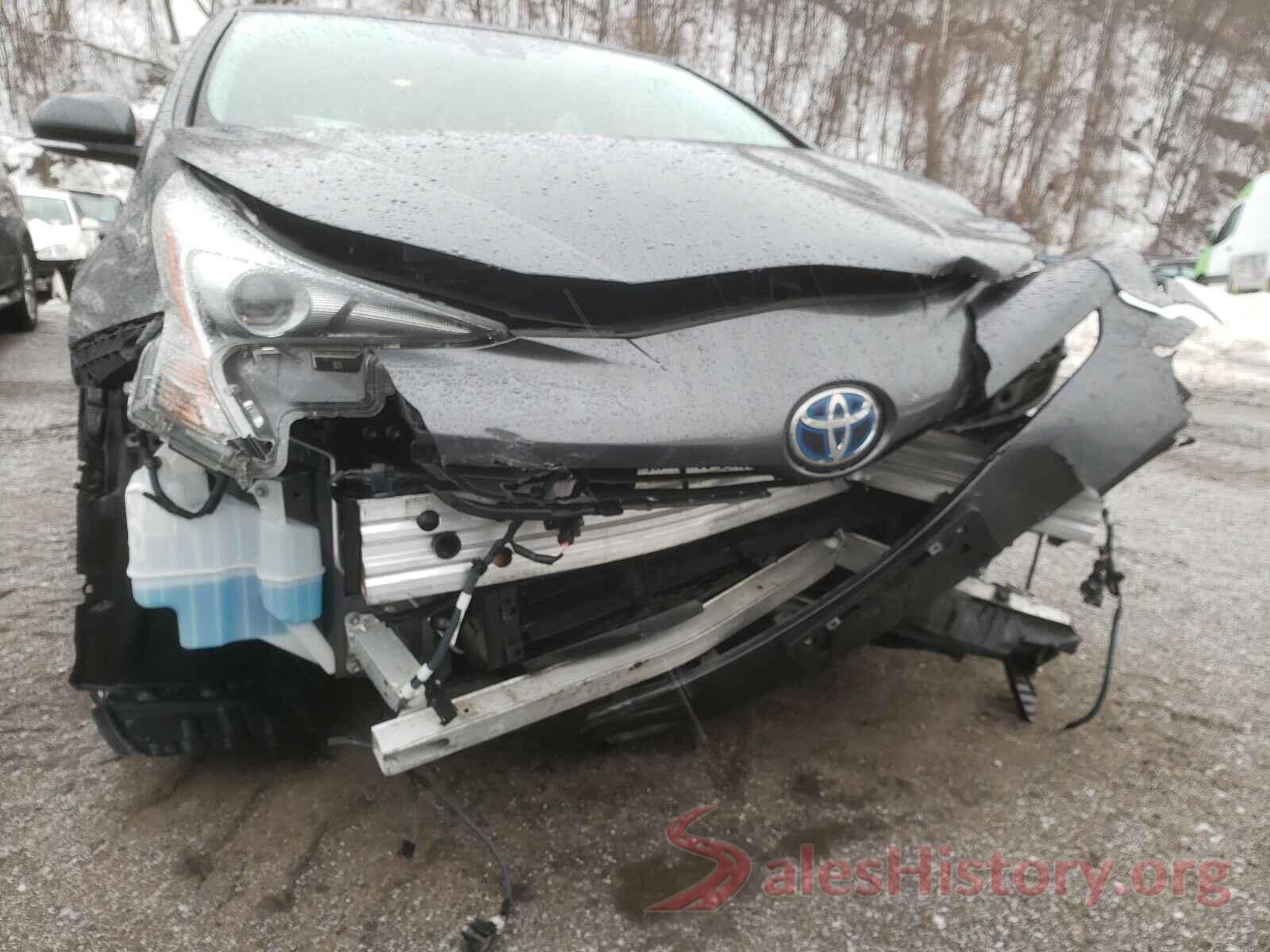 JTDKBRFU1H3045749 2017 TOYOTA PRIUS