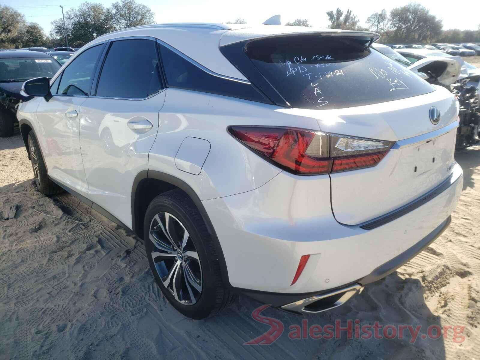 2T2ZZMCA0KC125092 2019 LEXUS RX350