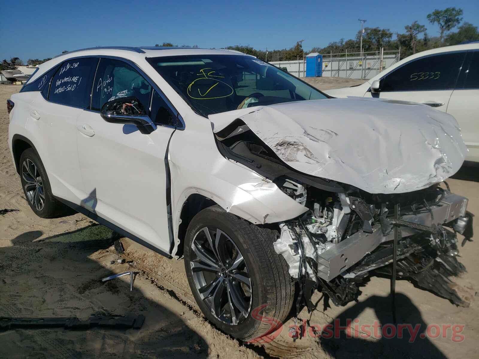 2T2ZZMCA0KC125092 2019 LEXUS RX350