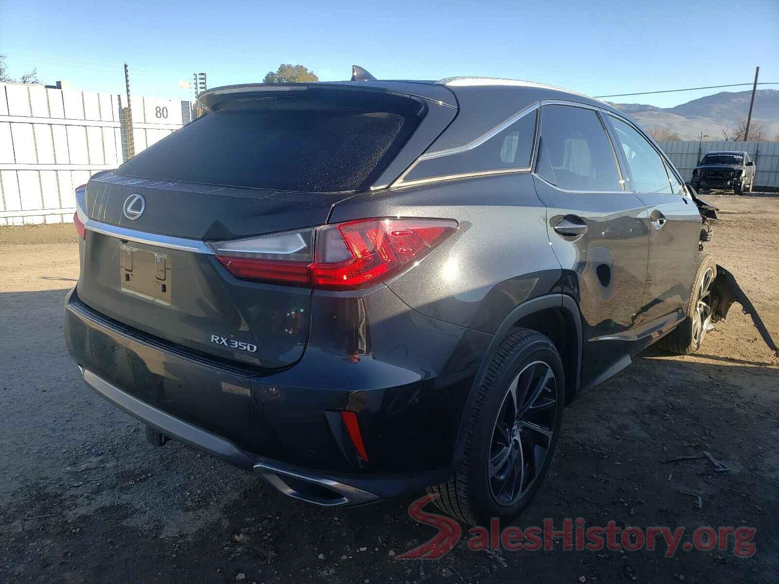 2T2BZMCA9HC109967 2017 LEXUS RX350