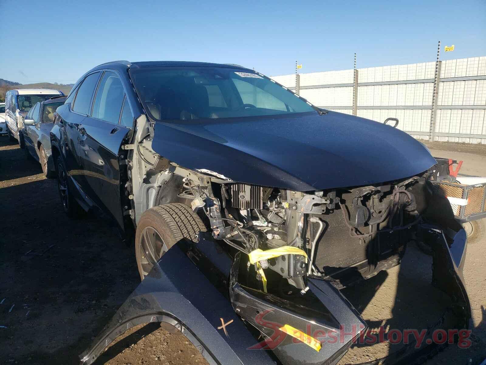 2T2BZMCA9HC109967 2017 LEXUS RX350