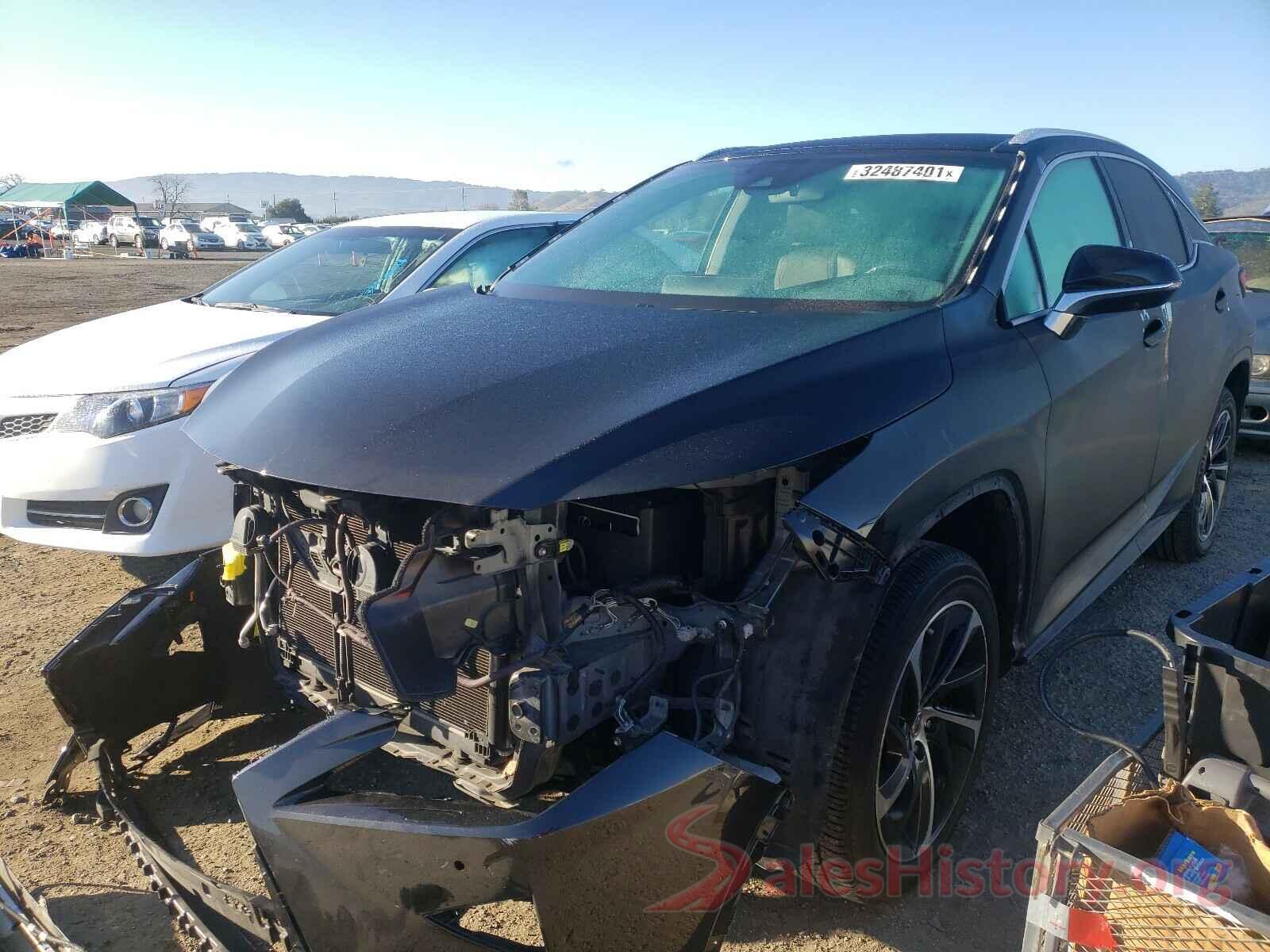 2T2BZMCA9HC109967 2017 LEXUS RX350